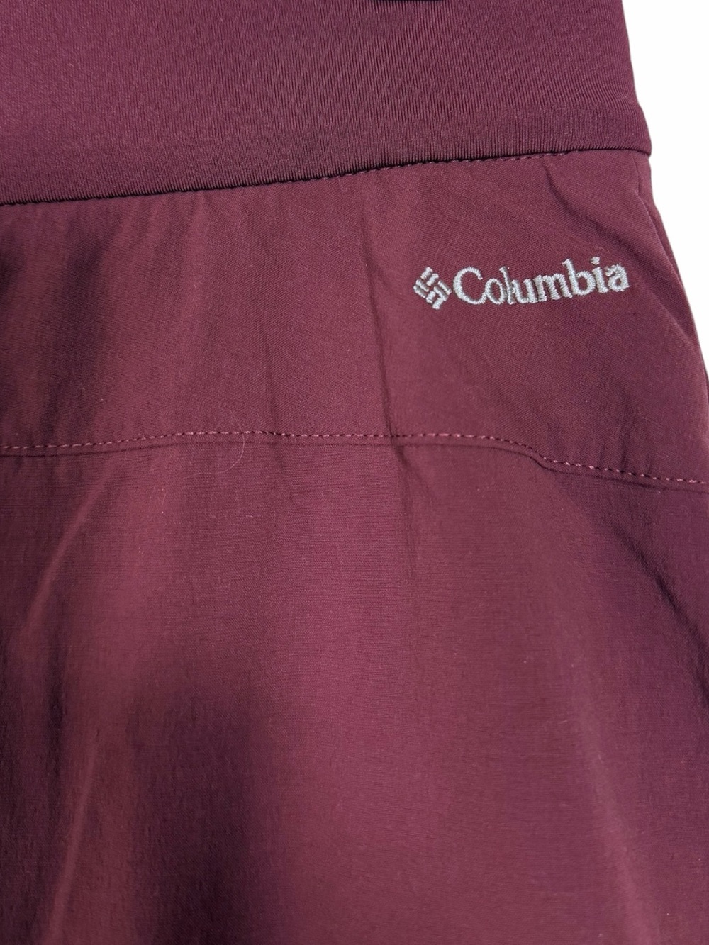 Columbia Anytime Casual Omni Maroon Wine Hiking Golf Travel Skort XL - Picture 4 of 10